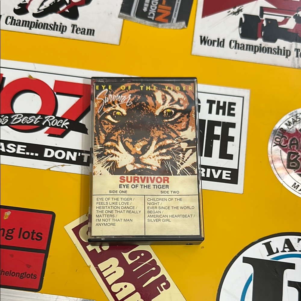 Survivor Eye of the Tiger Cassette Tape